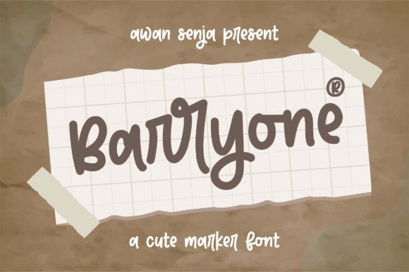 Barryone: A Handwritten Font for Authentic Web Design