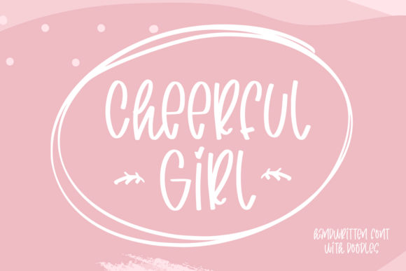 Cheerful Girl: A Handwritten Font for Engaging Campaigns