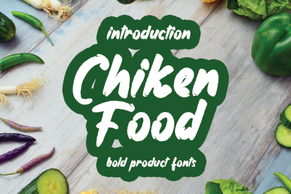 Chiken Food: A Sweet and Flowing Handwritten Font for Creative Projects