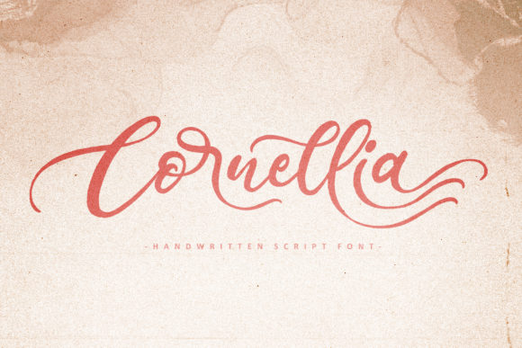 Cornellia: A Charming Handwritten Font for Web Design