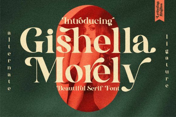 Elevate Your Brand with Gishella Morely: A Stylish Serif Font