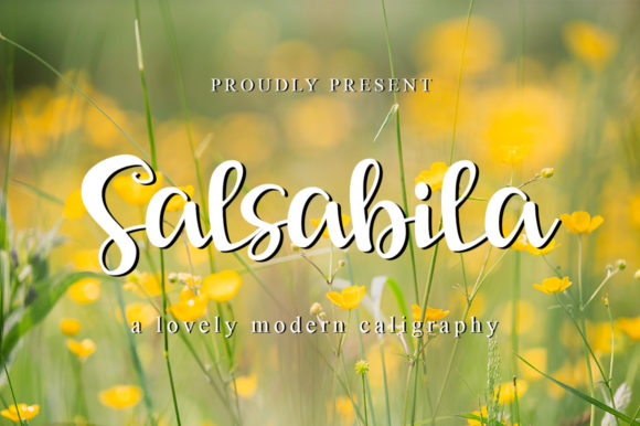 Elevate Your Campaigns with Salsabila: A Handwritten Font