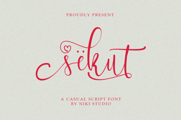 Enhance Your Brand with Sekut: A Charming Script Font