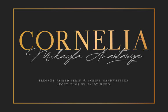 Enhance Your Campaign with Cornelia Font Duo