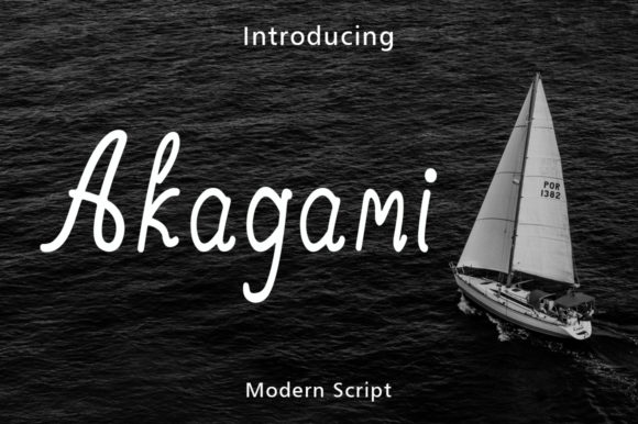 Enhancing Web Design with Akagami: A Handwritten Font