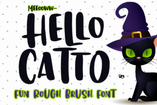 Hello Catto: A Friendly Handwritten Font for Editorial Design
