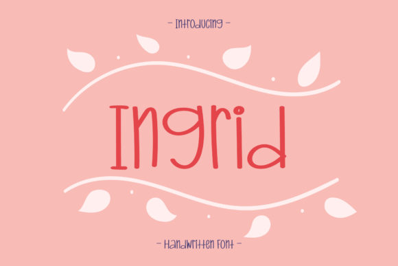 Ingrid: The Perfect Handwritten Font for Crafters and Makers