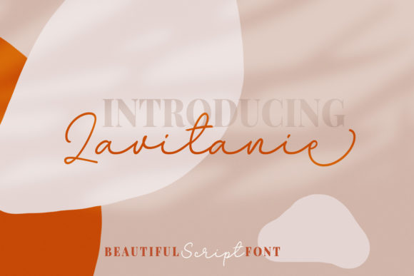 Lavitanie: A Handwritten Font for Editorial Charm