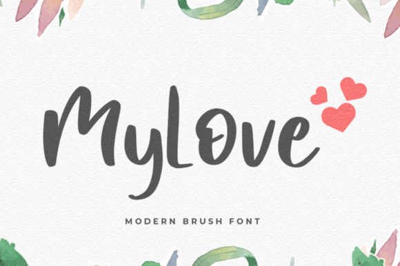 My Love: A Handwritten Font for Creative Makers