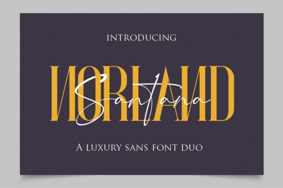 Norland Santana: A Versatile Script for Modern Design