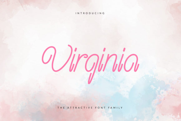 Virginia: A Handwritten Font for Distinct Web Design